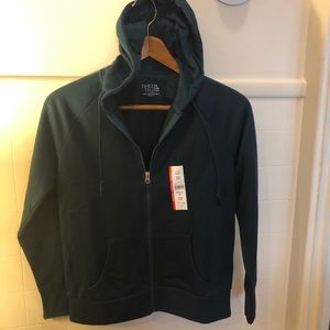 Time and Tru NEW Hooded Zip Sweatshirt Size: S